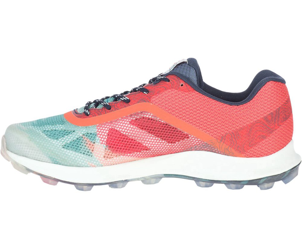 Tenis Homem - Merrell Mtl Skyfire X White Mountains - Menta/Laranja - BUD693701